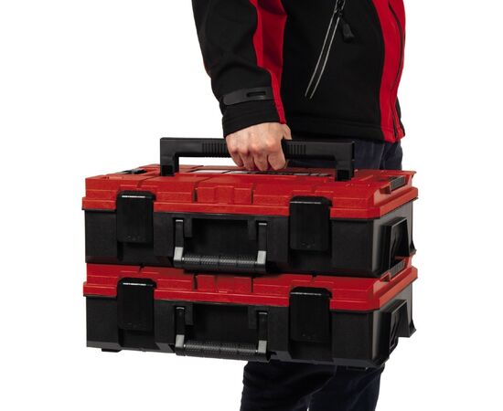 Ящик для инструментов Einhell E-Case S-F (пластик) до 25кг. (4540020), изображение 6 Ящик для инструментов Einhell E-Case S-F (пластик) до 25кг. (4540020), изображение 6
