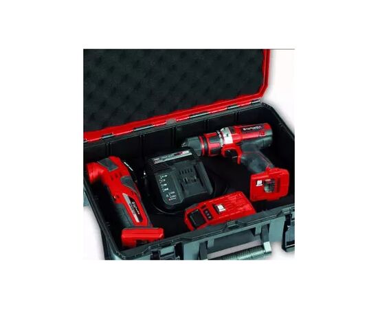 Ящик для инструментов Einhell E-Case S-F, до 25кг, поролоновые вкладыши (4540011), изображение 6