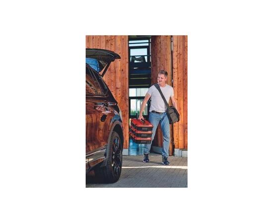 Ящик для инструментов Einhell E-Case S-F, до 25кг, поролоновые вкладыши (4540011), изображение 7