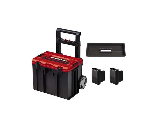 Ящик для инструментов Einhell E-Case Tower, 1 кейс S-F, 1 кейс S-F с вкладышем Grid Foam Set, 1 кейс L с колесами (4540015), изображение 3 Ящик для инструментов Einhell E-Case Tower, 1 кейс S-F, 1 кейс S-F с вкладышем Grid Foam Set, 1 кейс L с колесами (4540015), изображение 3