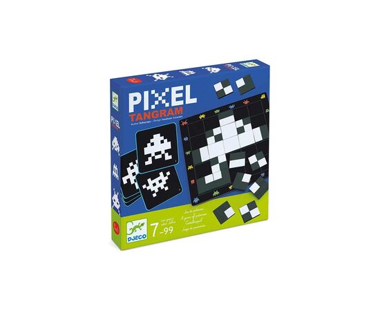 Настольная игра Djeco Pixel Tamgram (DJ08443)