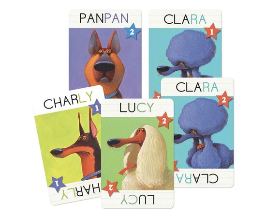 Настільна гра Djeco Найкращі собаки (DJ05099), зображення 2 Настільна гра Djeco Найкращі собаки (DJ05099), зображення 2