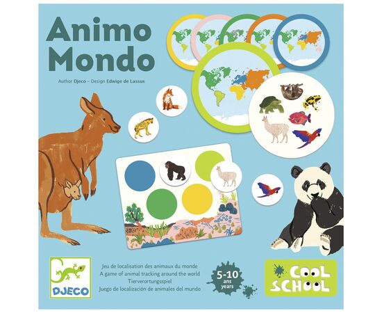 Настольная игра Djeco Анимо Мондо (DJ08198), изображение 2