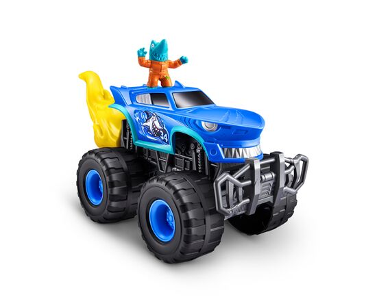 Игровой набор Smashers с аксессуарами Monster Wheels (SHARK TRUCK)/Монстер Уилс (ШАРК ТРЕК) (74103D), изображение 3 Игровой набор Smashers с аксессуарами Monster Wheels (SHARK TRUCK)/Монстер Уилс (ШАРК ТРЕК) (74103D), изображение 3