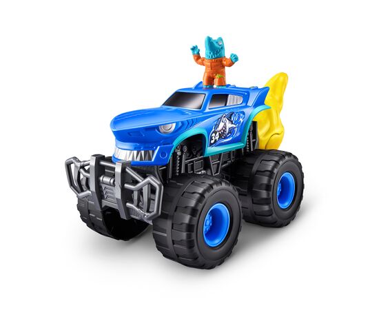 Игровой набор Smashers с аксессуарами Monster Wheels (SHARK TRUCK)/Монстер Уилс (ШАРК ТРЕК) (74103D), изображение 6 Игровой набор Smashers с аксессуарами Monster Wheels (SHARK TRUCK)/Монстер Уилс (ШАРК ТРЕК) (74103D), изображение 6