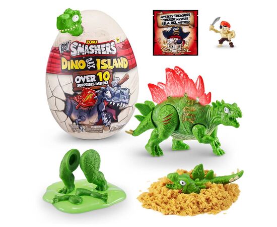 Игровой набор Smashers Mini Dino Island с аксессуарами-D (Смешерс Мини Дино Айленд) (7486D)
