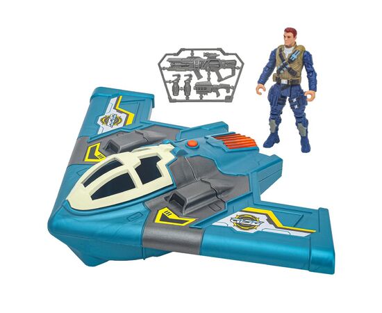 Игровой набор A.C.I.D. AIRZ B-2 Fighter Jet/МорфоЗор Истребитель AIRZ B-2 (535200), изображение 2 Игровой набор A.C.I.D. AIRZ B-2 Fighter Jet/МорфоЗор Истребитель AIRZ B-2 (535200), изображение 2