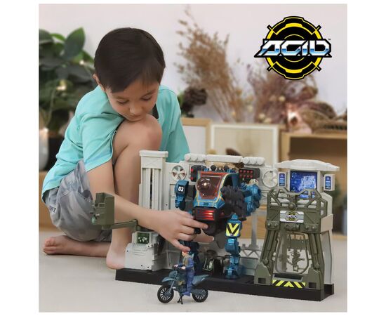 Игровой набор A.C.I.D. Ex-Mech Mobile Mod Base/Мобильная база Экс-Робот (535204), изображение 6 Игровой набор A.C.I.D. Ex-Mech Mobile Mod Base/Мобильная база Экс-Робот (535204), изображение 6