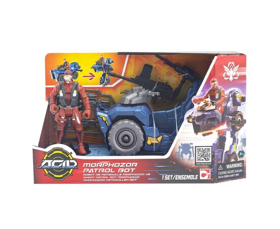 Игровой набор A.C.I.D. MorphoZor Patrol Bot/МорфоЗор Патрульный робот (535003), изображение 3 Игровой набор A.C.I.D. MorphoZor Patrol Bot/МорфоЗор Патрульный робот (535003), изображение 3