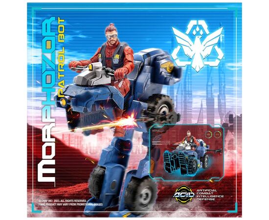 Игровой набор A.C.I.D. MorphoZor Patrol Bot/МорфоЗор Патрульный робот (535003), изображение 4 Игровой набор A.C.I.D. MorphoZor Patrol Bot/МорфоЗор Патрульный робот (535003), изображение 4