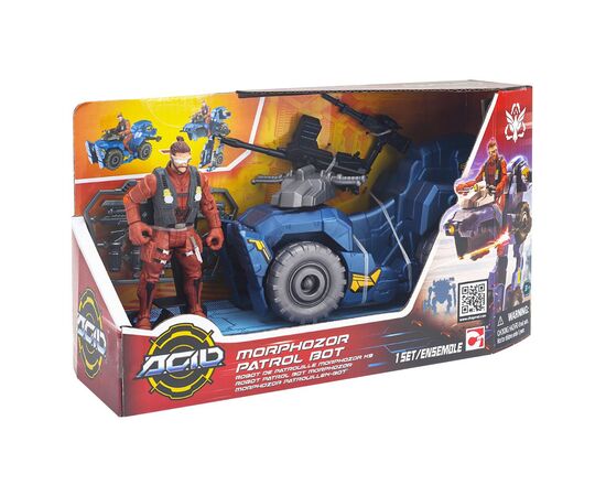 Игровой набор A.C.I.D. MorphoZor Patrol Bot/МорфоЗор Патрульный робот (535003), изображение 6 Игровой набор A.C.I.D. MorphoZor Patrol Bot/МорфоЗор Патрульный робот (535003), изображение 6