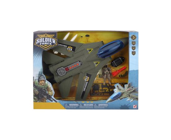 Игровой набор Chap Mei Солдаты Air Hawk Attack Plane (545160), изображение 2 Игровой набор Chap Mei Солдаты Air Hawk Attack Plane (545160), изображение 2