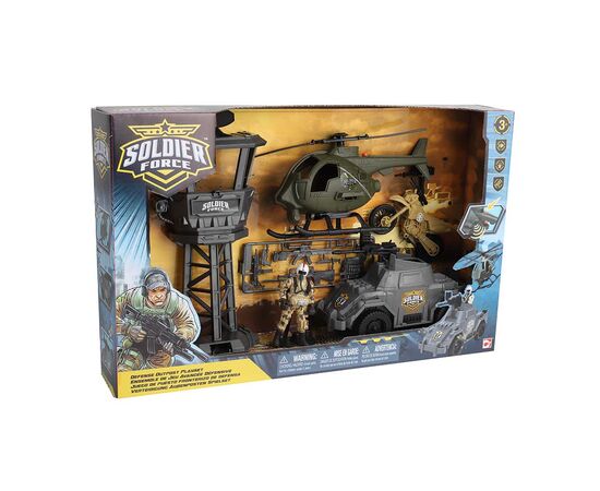 Игровой набор Chap Mei Солдаты DEFENSE OUTPOST (545117), изображение 2 Игровой набор Chap Mei Солдаты DEFENSE OUTPOST (545117), изображение 2