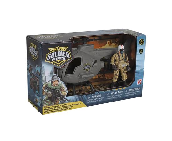 Игровой набор Chap Mei Солдаты PATROL HELICOPTER (545301)