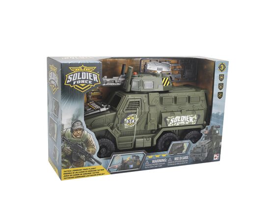 Игровой набор Chap Mei Солдаты TACTICAL COMMAND TRUCK PLAYSET (545121), изображение 2 Игровой набор Chap Mei Солдаты TACTICAL COMMAND TRUCK PLAYSET (545121), изображение 2