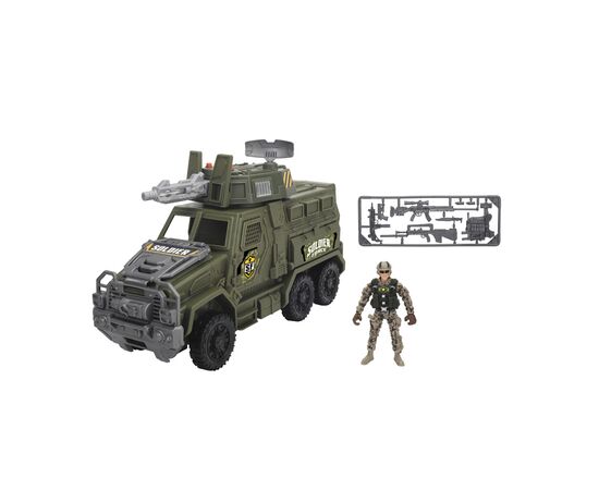 Игровой набор Chap Mei Солдаты TACTICAL COMMAND TRUCK PLAYSET (545121), изображение 3 Игровой набор Chap Mei Солдаты TACTICAL COMMAND TRUCK PLAYSET (545121), изображение 3