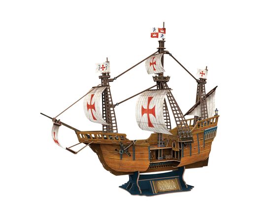 Пазл Cubic Fun 3D корабль Санта-Мария (T4038h), изображение 2 Пазл Cubic Fun 3D корабль Санта-Мария (T4038h), изображение 2