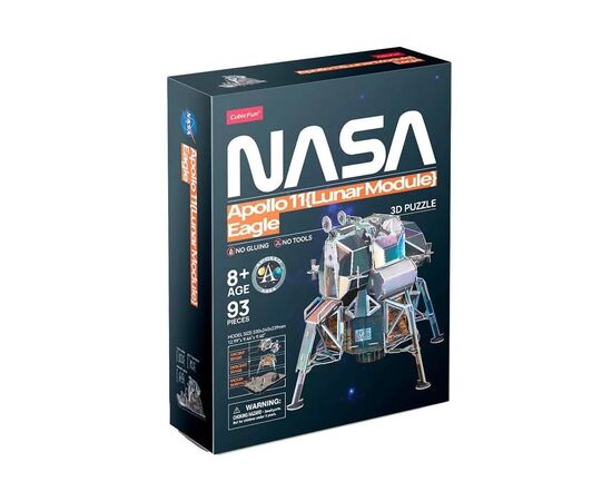 Пазл Cubic Fun 3D NASA Місячний модуль Орел місії Аполлон-11 (DS1058h)