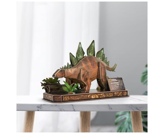 Пазл Cubic Fun 3D National Geographic Dino Стегозавр (DS1054h), изображение 3 Пазл Cubic Fun 3D National Geographic Dino Стегозавр (DS1054h), изображение 3