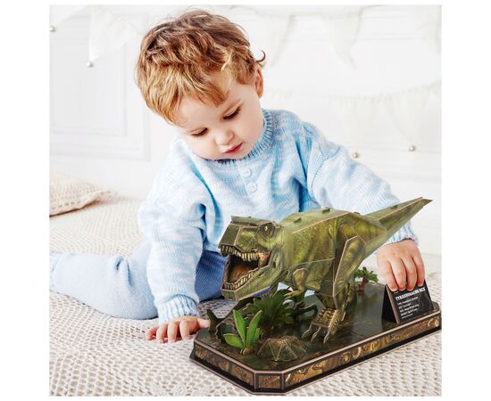 Пазл Cubic Fun 3D National Geographic Dino Тиранозавр Рекс (DS1051h), зображення 4