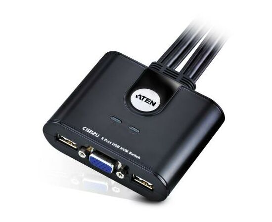 Коммутатор KVM Aten CS22U, изображение 3 Коммутатор KVM Aten CS22U, изображение 3