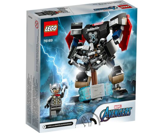 Конструктор LEGO Super Heroes Робоброня Тора 139 деталей (76169), зображення 5 Конструктор LEGO Super Heroes Робоброня Тора 139 деталей (76169), зображення 5