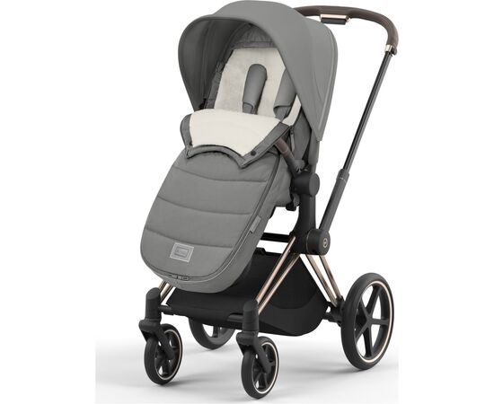 Зимовий конверт Cybex Platinum Mirage Grey (523000715), зображення 5
