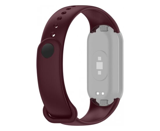 Ремешок для фитнес браслета Armorstandart для Xiaomi Mi Band 8 Marsala (ARM69910), изображение 2 Ремешок для фитнес браслета Armorstandart для Xiaomi Mi Band 8 Marsala (ARM69910), изображение 2