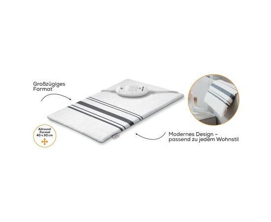 Электрогрелка Beurer HK_25_WHITE_GREY, изображение 5 Электрогрелка Beurer HK_25_WHITE_GREY, изображение 5