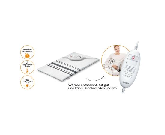 Электрогрелка Beurer HK_25_WHITE_GREY, изображение 6 Электрогрелка Beurer HK_25_WHITE_GREY, изображение 6