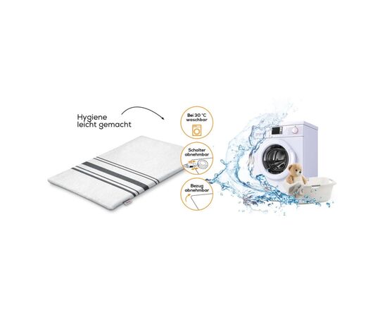 Электрогрелка Beurer HK_25_WHITE_GREY, изображение 7 Электрогрелка Beurer HK_25_WHITE_GREY, изображение 7