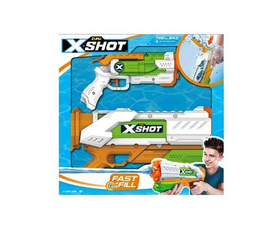 Іграшкова зброя Zuru X -Shot Warfare Набір водних бластеров Fast Fill Medium And Small (56225R)