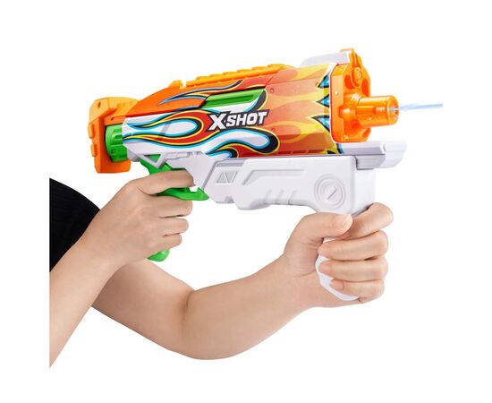 Игрушечное оружие Zuru X-Shot Водный бластер Fast FIill Sins HYPERLOAD Inferno (11854D), изображение 4 Игрушечное оружие Zuru X-Shot Водный бластер Fast FIill Sins HYPERLOAD Inferno (11854D), изображение 4
