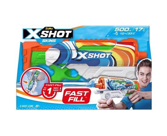 Игрушечное оружие Zuru X-Shot Водный бластер Fast FIill Sins HYPERLOAD Inferno (11854D)