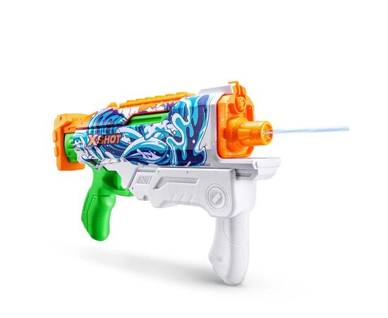 Игрушечное оружие Zuru X-Shot Водный бластер Fast FIill Sins HYPERLOAD Waves (11854A), изображение 2 Игрушечное оружие Zuru X-Shot Водный бластер Fast FIill Sins HYPERLOAD Waves (11854A), изображение 2