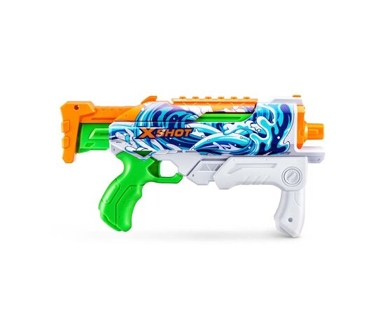 Игрушечное оружие Zuru X-Shot Водный бластер Fast FIill Sins HYPERLOAD Waves (11854A), изображение 5 Игрушечное оружие Zuru X-Shot Водный бластер Fast FIill Sins HYPERLOAD Waves (11854A), изображение 5