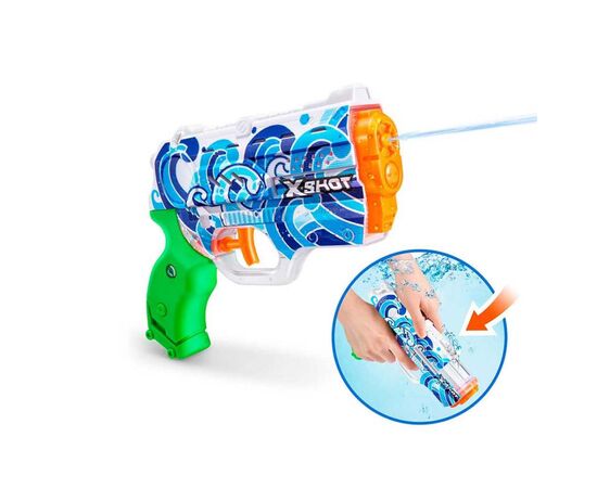 Игрушечное оружие Zuru X-Shot Водный бластер Fast FIill Sins NANO Hydra (11853A), изображение 2 Игрушечное оружие Zuru X-Shot Водный бластер Fast FIill Sins NANO Hydra (11853A), изображение 2