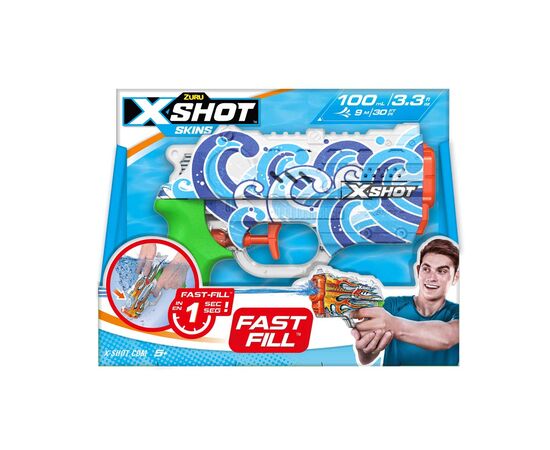 Игрушечное оружие Zuru X-Shot Водный бластер Fast FIill Sins NANO Hydra (11853A), изображение 3 Игрушечное оружие Zuru X-Shot Водный бластер Fast FIill Sins NANO Hydra (11853A), изображение 3