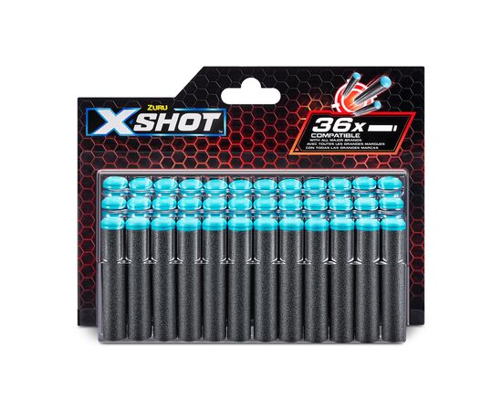Игрушечное оружие Zuru X-Shot Red Набор патронов (36 патронов) (3618R)