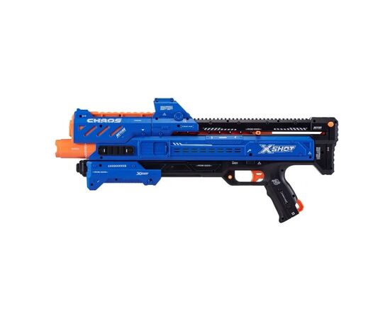 Игрушечное оружие Zuru X-Shot Быстрострельный бластер EXCEL CHAOS New Orbit (24 шарика) (36281R), изображение 2 Игрушечное оружие Zuru X-Shot Быстрострельный бластер EXCEL CHAOS New Orbit (24 шарика) (36281R), изображение 2