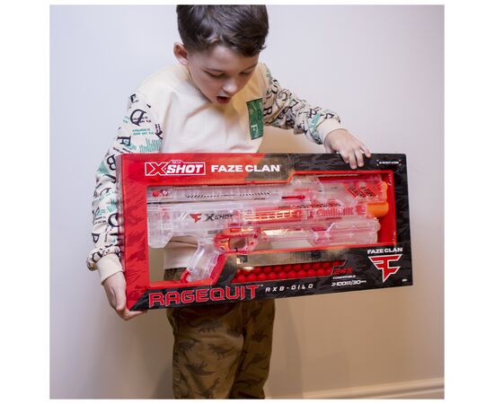 Игрушечное оружие Zuru X-Shot Быстрострельный бластер Chaos FAZE Ragequit (24 шарика) (36498), изображение 4 Игрушечное оружие Zuru X-Shot Быстрострельный бластер Chaos FAZE Ragequit (24 шарика) (36498), изображение 4