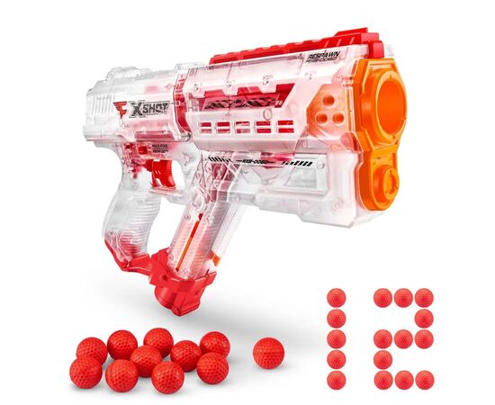 Игрушечное оружие Zuru X-Shot Быстрострельный бластер Chaos FAZE Respawn (12 шариков) (36499)