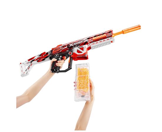 Игрушечное оружие Zuru X-Shot Быстрострельный бластер Hyper Gel large (20 000 гелевых шариков) (36620R), изображение 3 Игрушечное оружие Zuru X-Shot Быстрострельный бластер Hyper Gel large (20 000 гелевых шариков) (36620R), изображение 3