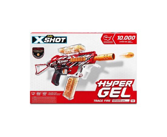 Игрушечное оружие Zuru X-Shot Быстрострельный бластер Hyper Gel medium (10 000 гелевых шариков) (36621R)