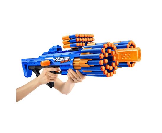 Игрушечное оружие Zuru X-Shot Быстрострельный бластер Insanity-Berzerko 8 Shot (48 патронов) (36610R), изображение 4 Игрушечное оружие Zuru X-Shot Быстрострельный бластер Insanity-Berzerko 8 Shot (48 патронов) (36610R), изображение 4