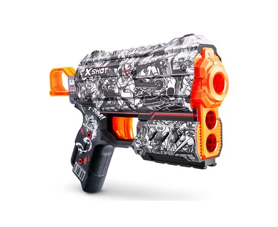 Іграшкова зброя Zuru X-Shot Швидкострільний бластер Skins Flux Illustrate (8 патронів) (36516D)