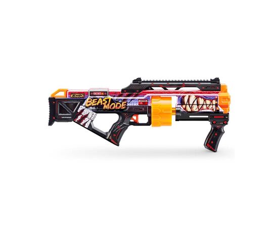 Игрушечное оружие Zuru X-Shot Быстрострельный бластер Skins Last Stand Beast Out (16 патронов) (36518J), изображение 2 Игрушечное оружие Zuru X-Shot Быстрострельный бластер Skins Last Stand Beast Out (16 патронов) (36518J), изображение 2