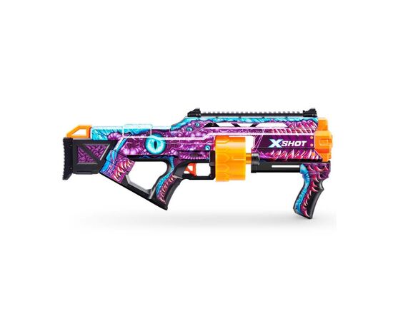Игрушечное оружие Zuru X-Shot Быстрострельный бластер Skins Last Stand Enigma (16 патронов) (36518L), изображение 2 Игрушечное оружие Zuru X-Shot Быстрострельный бластер Skins Last Stand Enigma (16 патронов) (36518L), изображение 2
