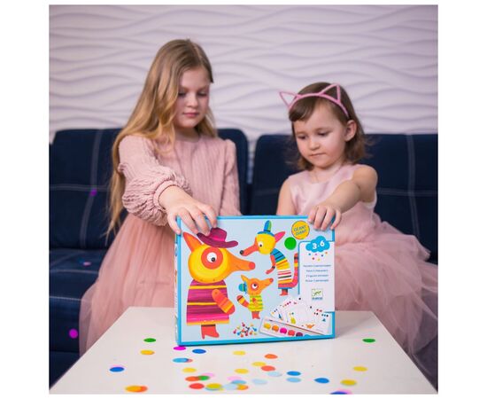 Набор для творчества Djeco Семейка лис раскраски (DJ09897), изображение 7 Набор для творчества Djeco Семейка лис раскраски (DJ09897), изображение 7