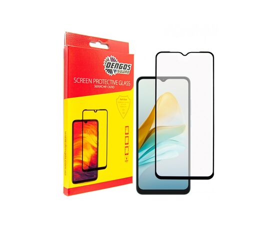 Стекло защитное Dengos ZTE Blade A53/A53 Pro (black) (TGFG-332)